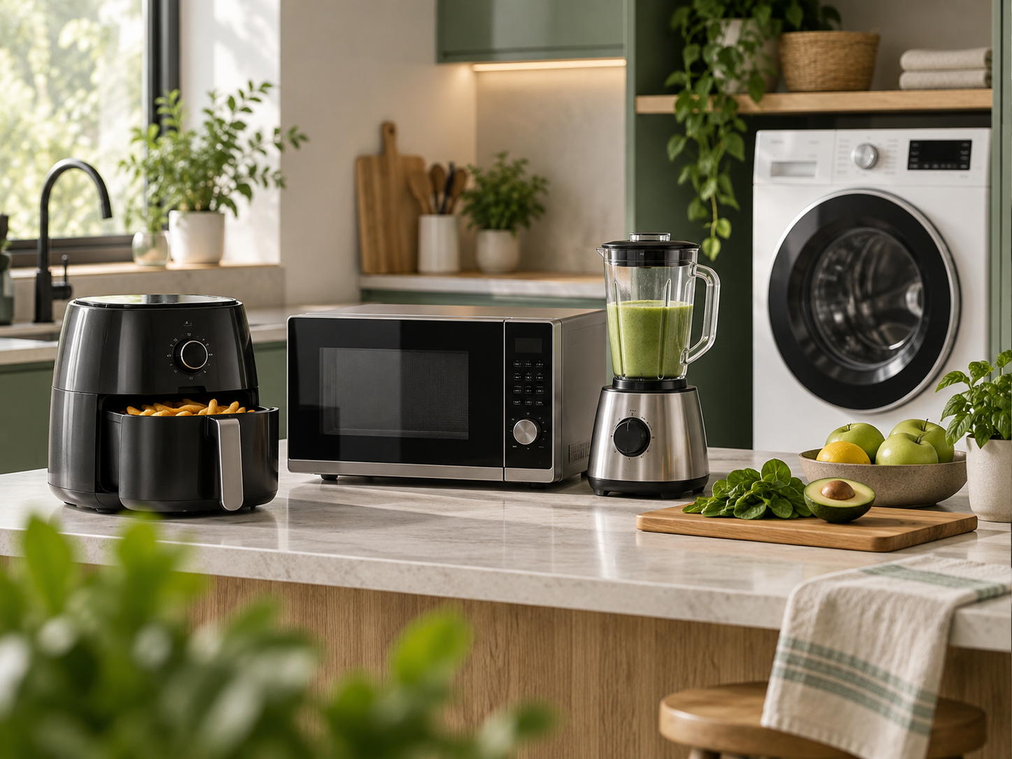 Electrodomésticos comparados en Amazon México y Mercado Libre